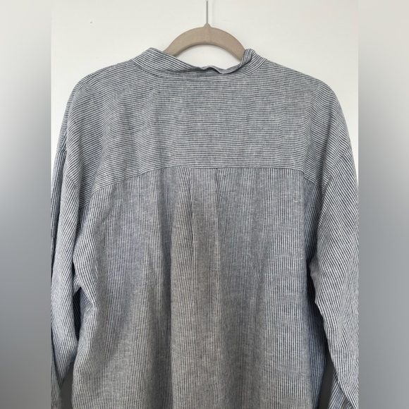 LINEN-BLEND SHIRT #BananaRepublicFactory - Picture 4 of 5